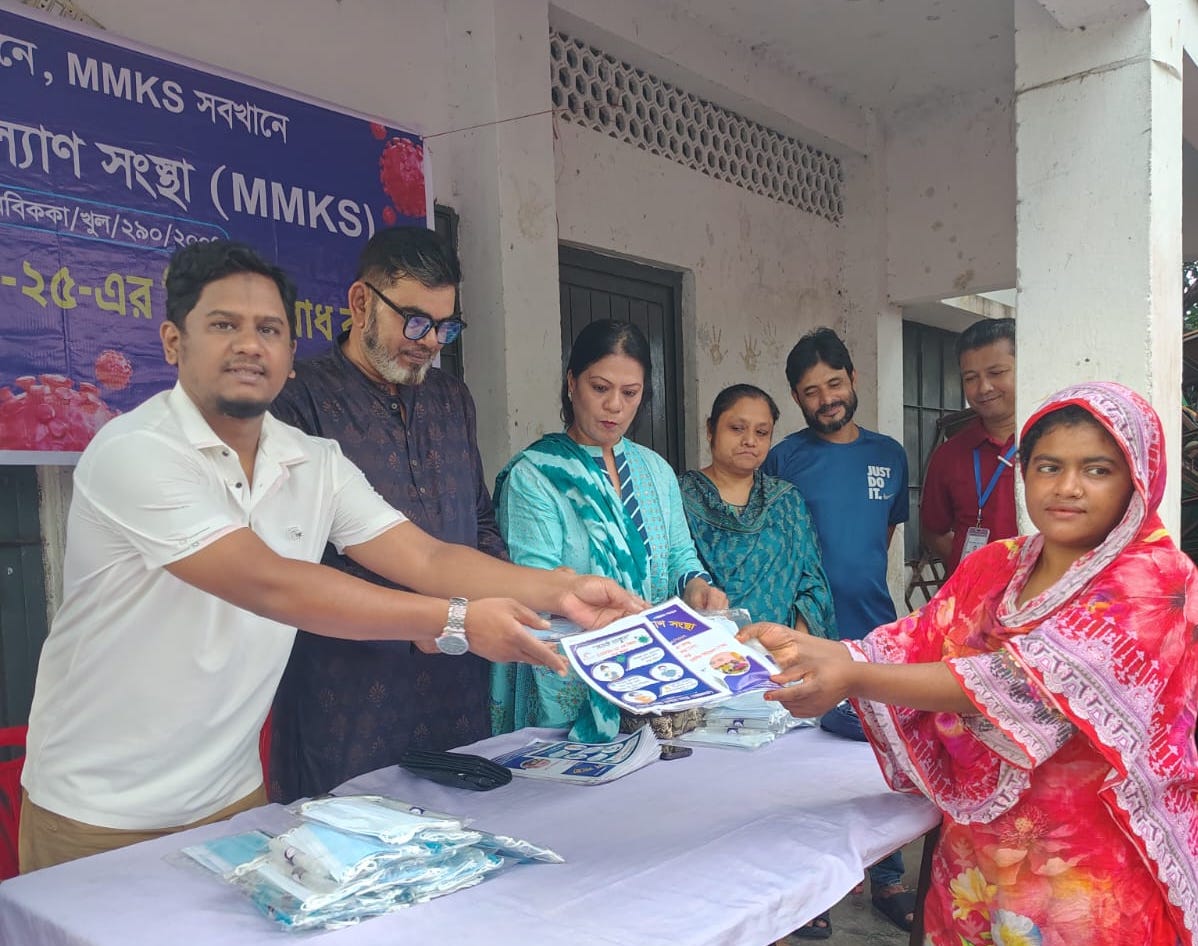 Fighting COVID Together: 50 Vulnerable Family Receive Safety Kits in Khulna